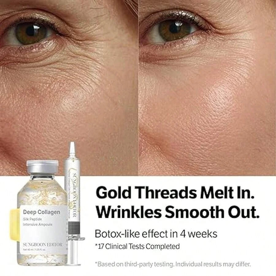 Deep Collagen Peptide Ampoule for Anti-Wrinkle and Brightening Skin